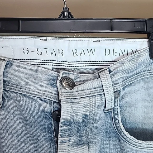 G-Star RAW - NAVY ATTACC STRAIGHT 31X32 JEANS - Picture 3 of 9